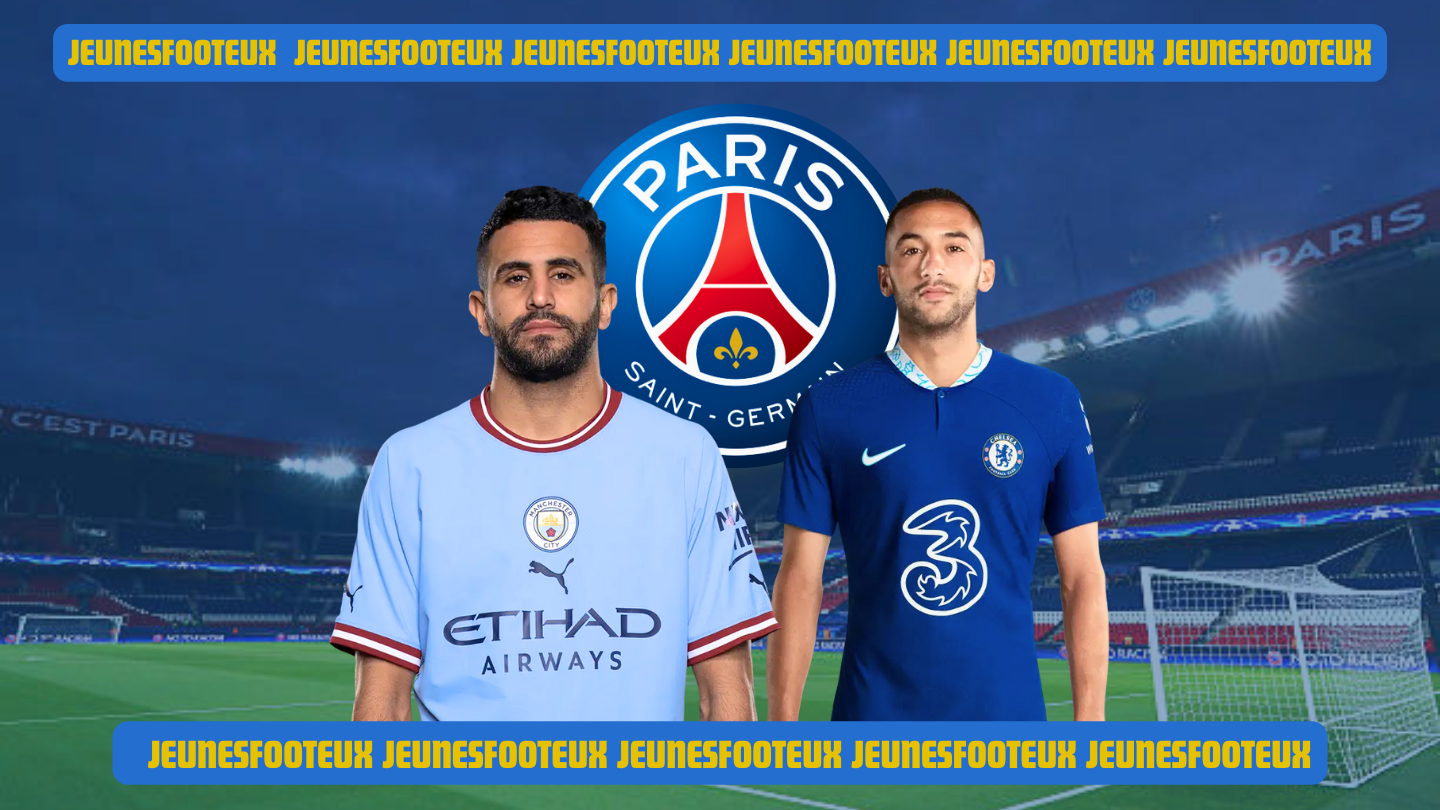PSG : Riyad Mahrez plutôt que Hakim Ziyech ?