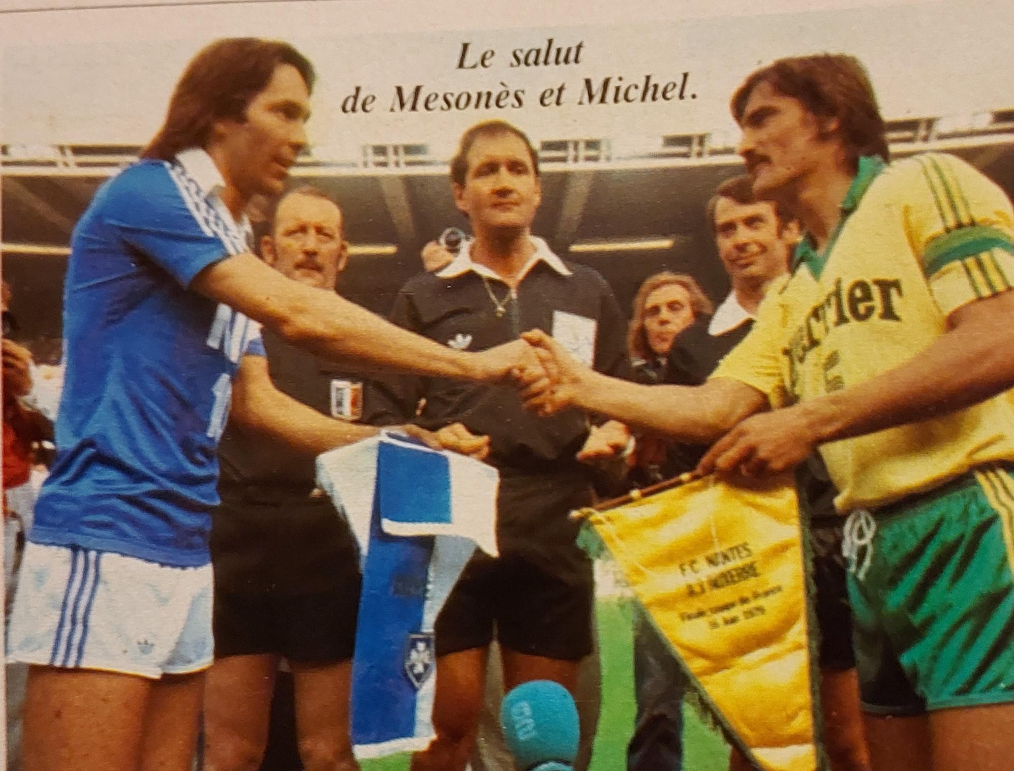 Le jour où l'AJ Auxerre et le FC Nantes étaient en duel... pour un très bel évènement !