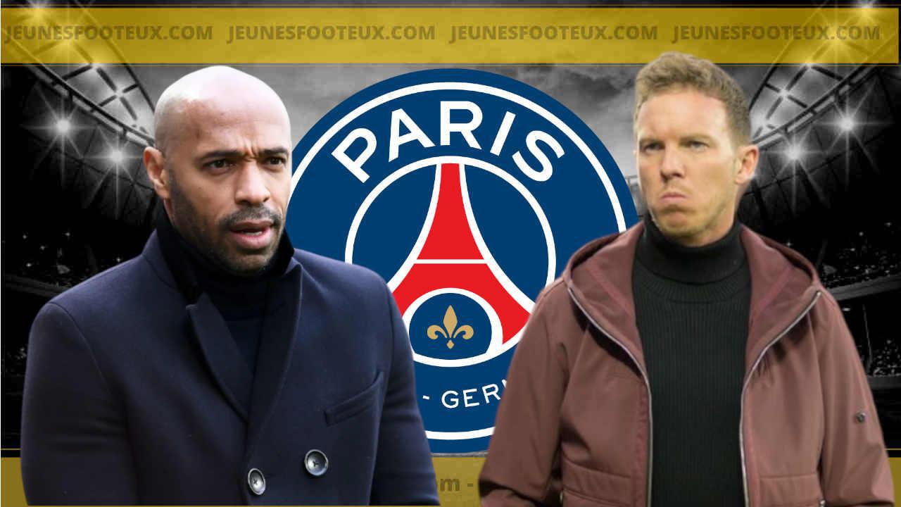 PSG : Henry et Nagelsmann au Paris SG, avec 2 top recrues à 0€ ?