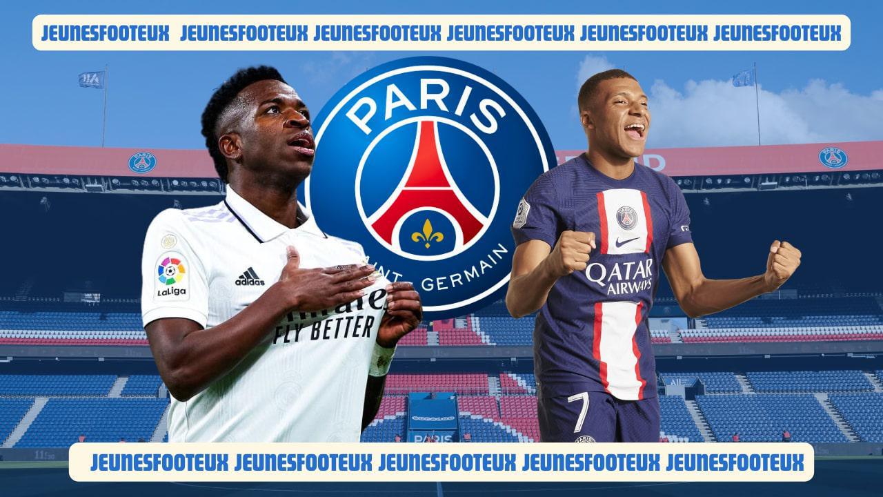 PSG : Mbappé - Vinicius Junior, une sacrée info mercato tombe au Paris SG !
