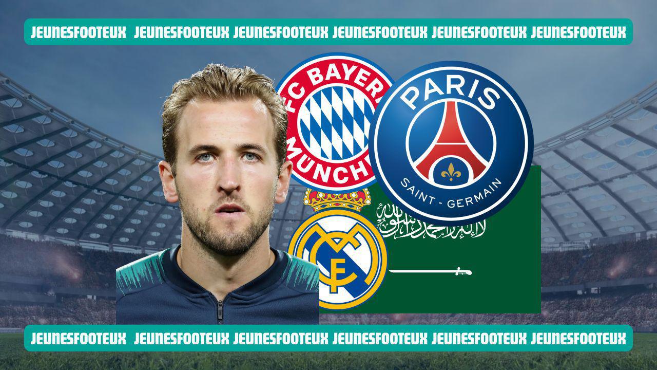 Mercato : Harry Kane a fait un choix fort entre le PSG, le Bayern Munich et Tottenham !