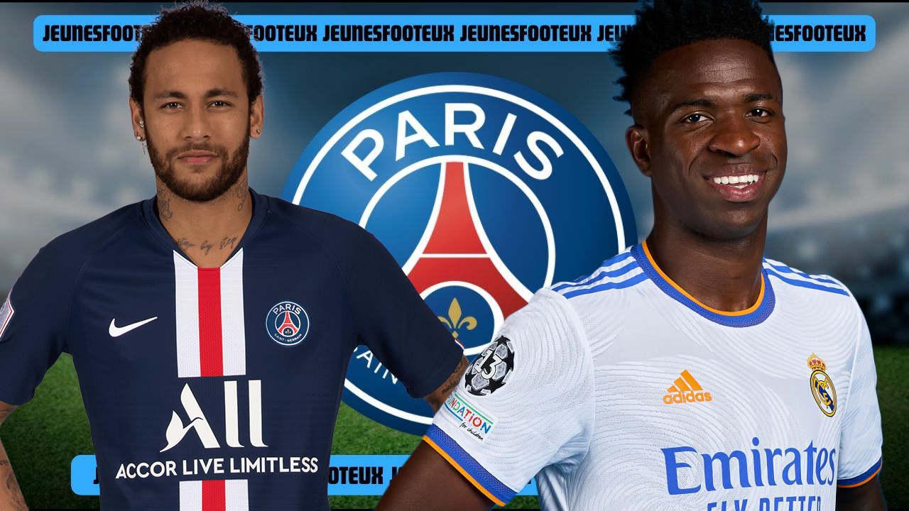 PSG : un énorme deal à 92ME raté par le Paris SG à cause de Neymar et Vinicius Jr !
