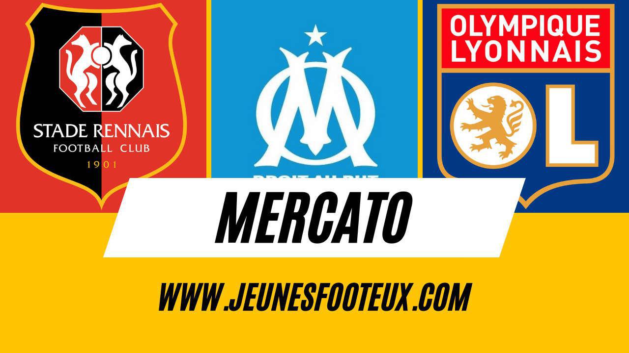 Le Stade Rennais et l'OL avancent leurs pions sur un ex joueur de l'OM