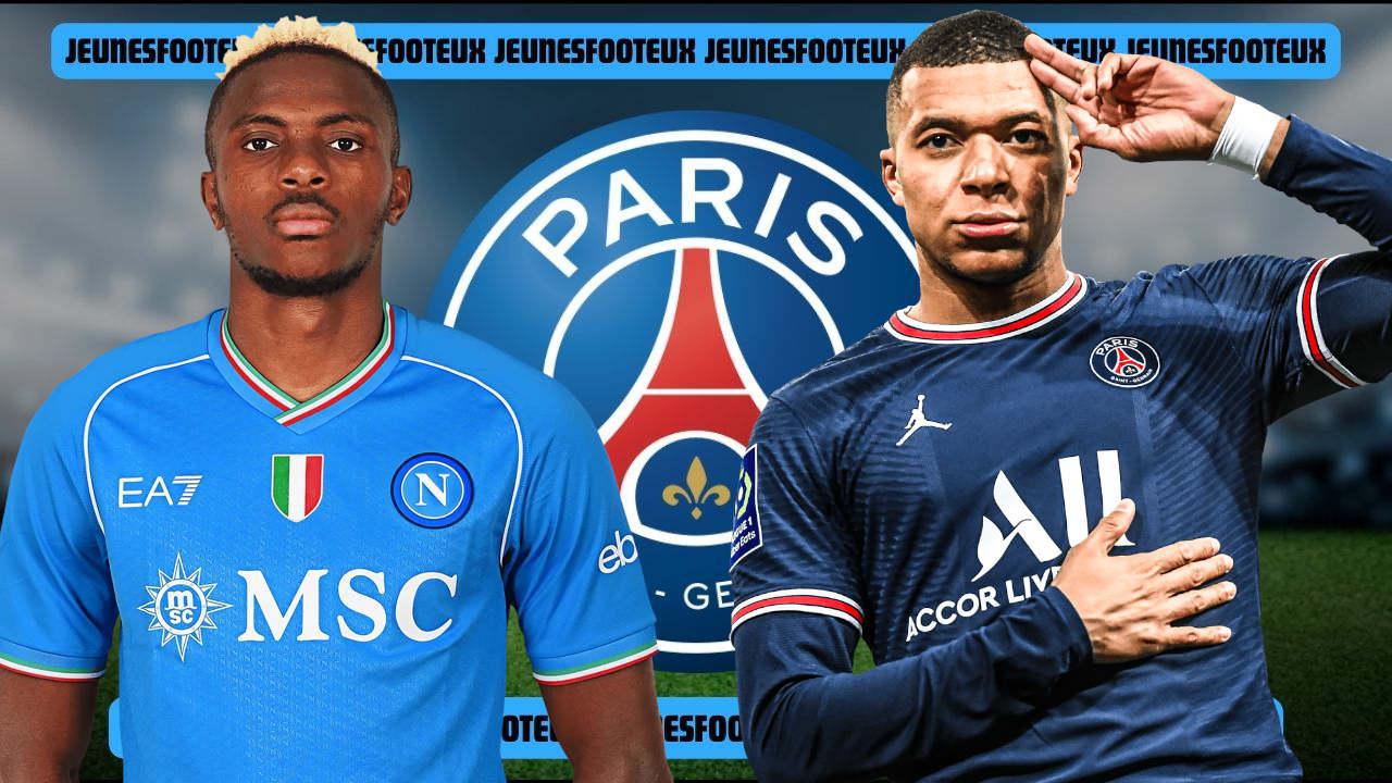 PSG : Mbappé - Osimhen, la grosse info mercato avant Paris SG - Brest !