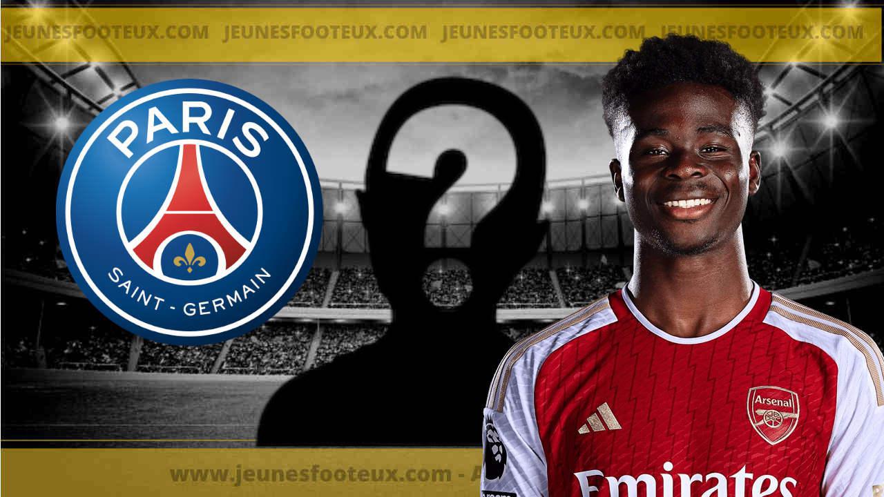 Paris SG : compliqué pour Saka (Arsenal), le PSG tient une autre star !