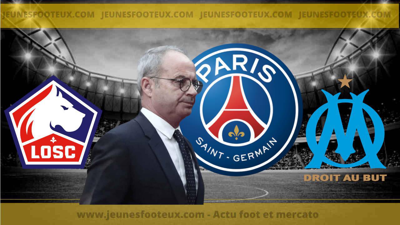 PSG : ciblé par le LOSC et l'OM, ce talent intéresse Campos à Paris !