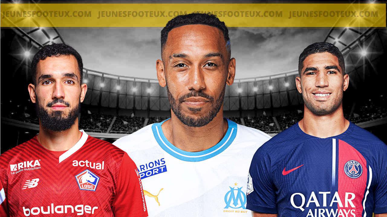 Aubameyang devant Hakimi et Bentaleb, c'est officiel !