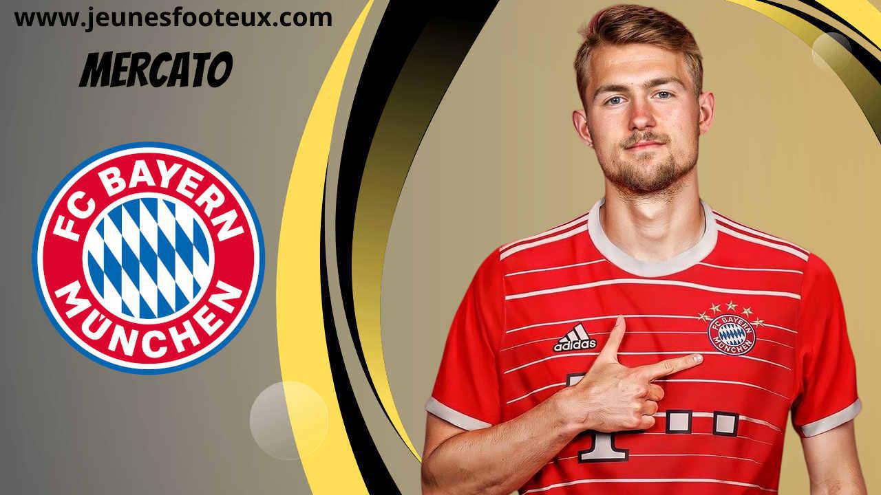 Matthijs de Ligt (Bayern Munich) à Manchester United pour remplacer Raphaël Varane ?