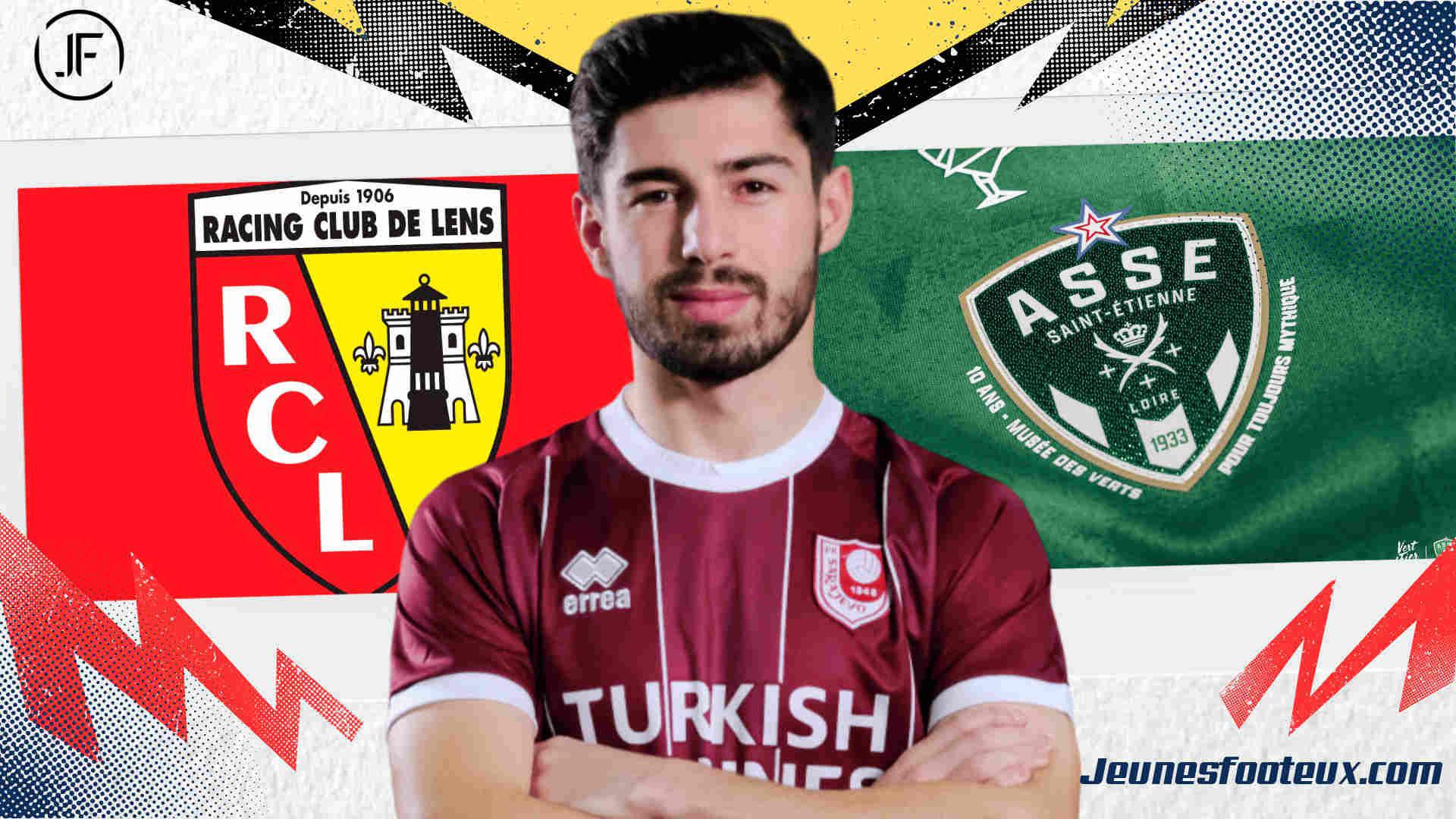 Giorgi Guliashvili (FK Sarajevo) convoité en Ligue 1 : le RC Lens ou l'ASSE ?