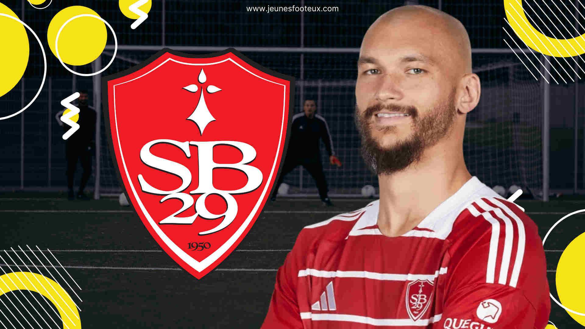 Ludovic Ajorque frappe fort, record au Stade Brestois