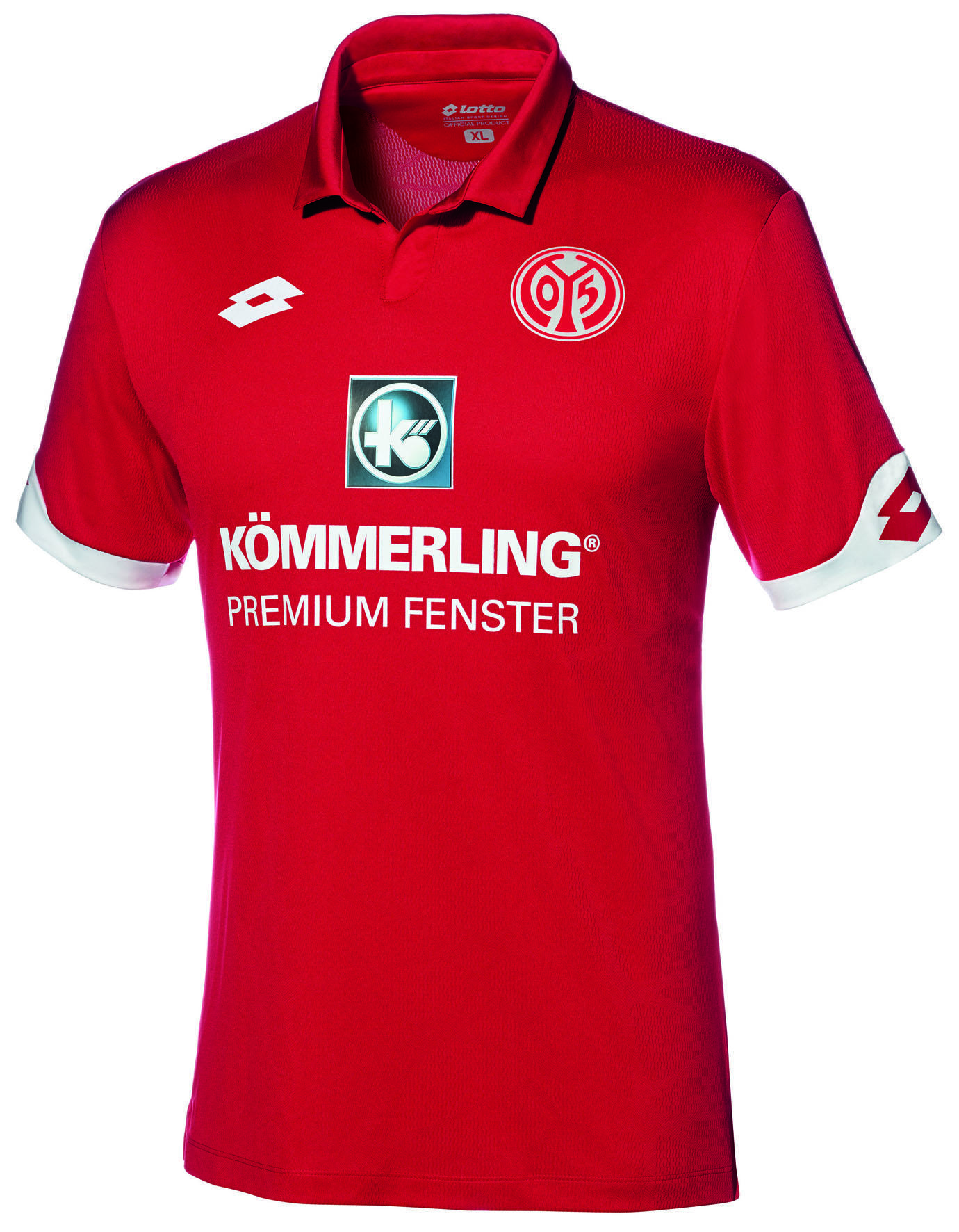 LOTTO SPORT ITALIA et 1.FSV MAINZ 05 DEVOILENT LE MAILLOT DOMICILE POUR LA SAISON 2016-2017