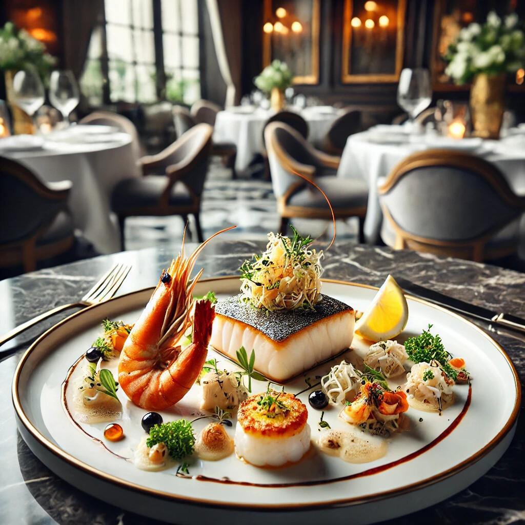 € 28 | Gourmet Seafood Dish | Piatto di Pesce Gourmet