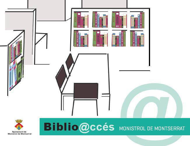 Una ullada al futur Biblioaccés de Monistrol de Montserrat Una ullada al futur Biblioaccés de Monistrol de Montserrat