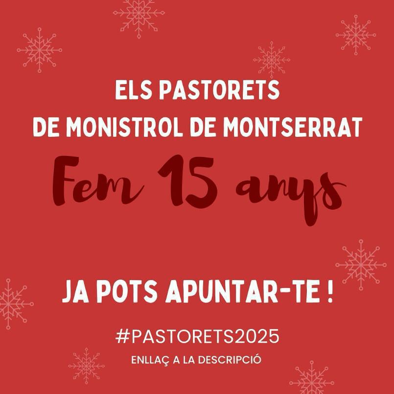 Els pastorets de Monistrol fan 15 anys Els pastorets de Monistrol fan 15 anys