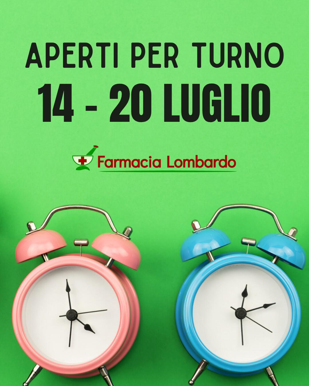 Aperti per turno