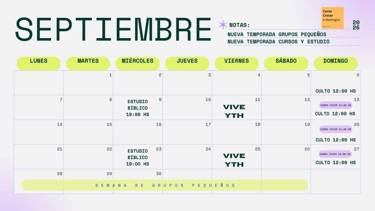 CALENDARIO ANUAL ACTIVIDADES