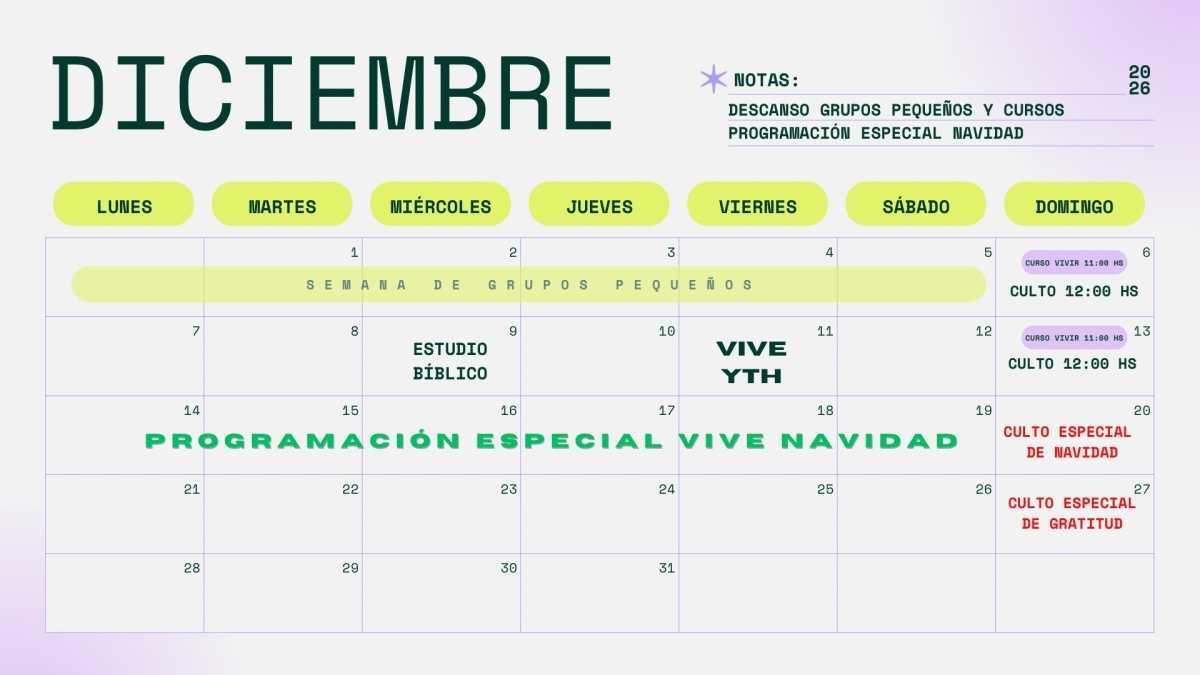 CALENDARIO ANUAL ACTIVIDADES