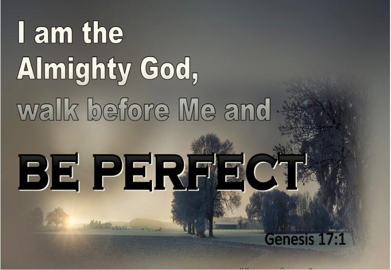 Yo soy el Dios Todopoderoso ... Yo soy el Dios Todopoderoso ...