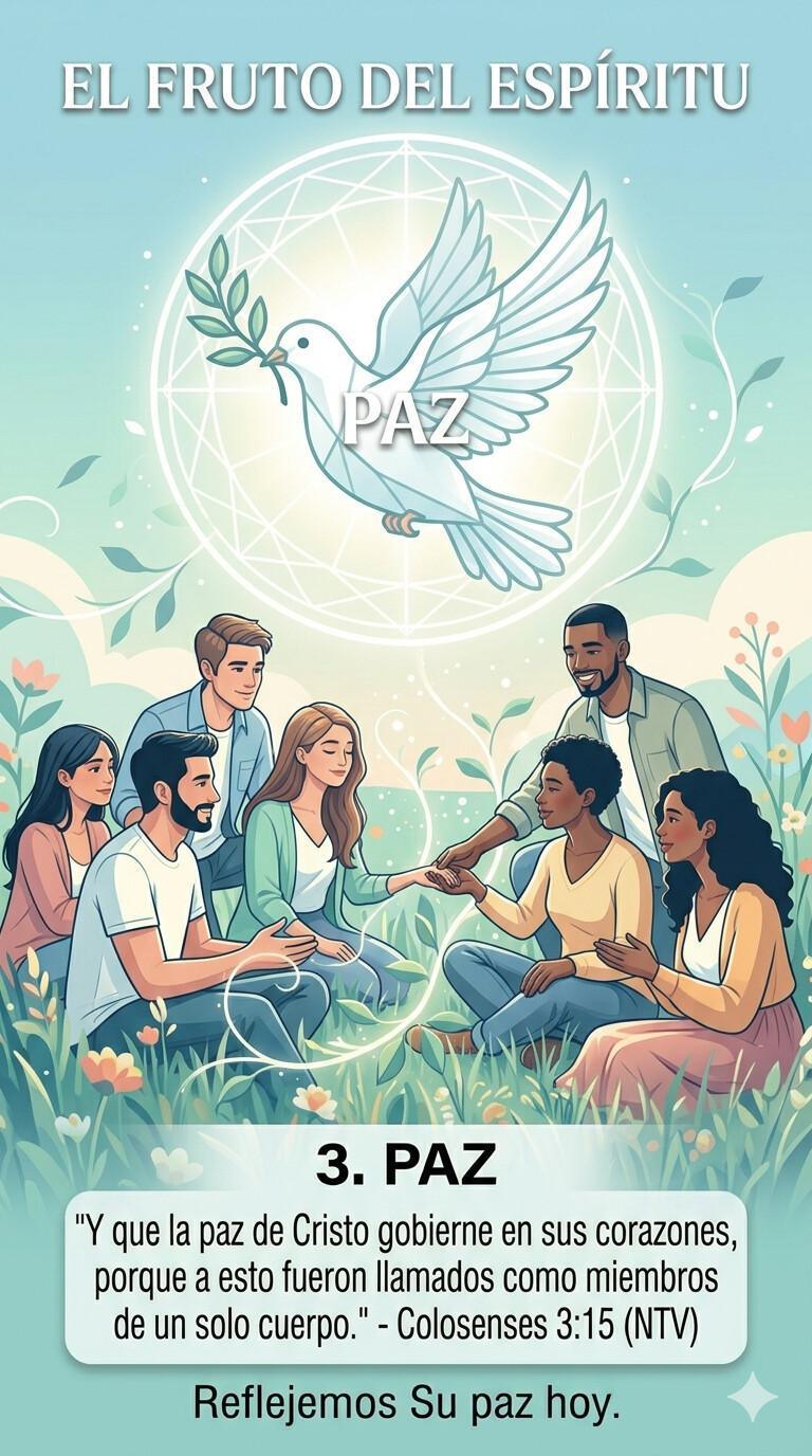 El Fruto del Espíritu es PAZ 🕊️ El Fruto del Espíritu es PAZ 🕊️