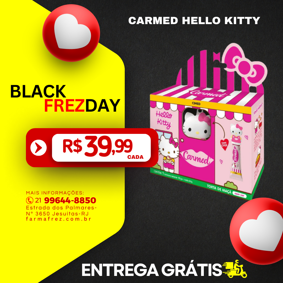 Hidratante labial de uso diário incolor com aroma de Carmed Torta de maçã, com alto poder de hidratação, protege contra o ressecamento, deixando os lábios macios e saudáveis. Sem parabenos e conservantes; Não testado em animais; Pode ser usado a partir de 3 anos. Hidratante labial em bisnaga.