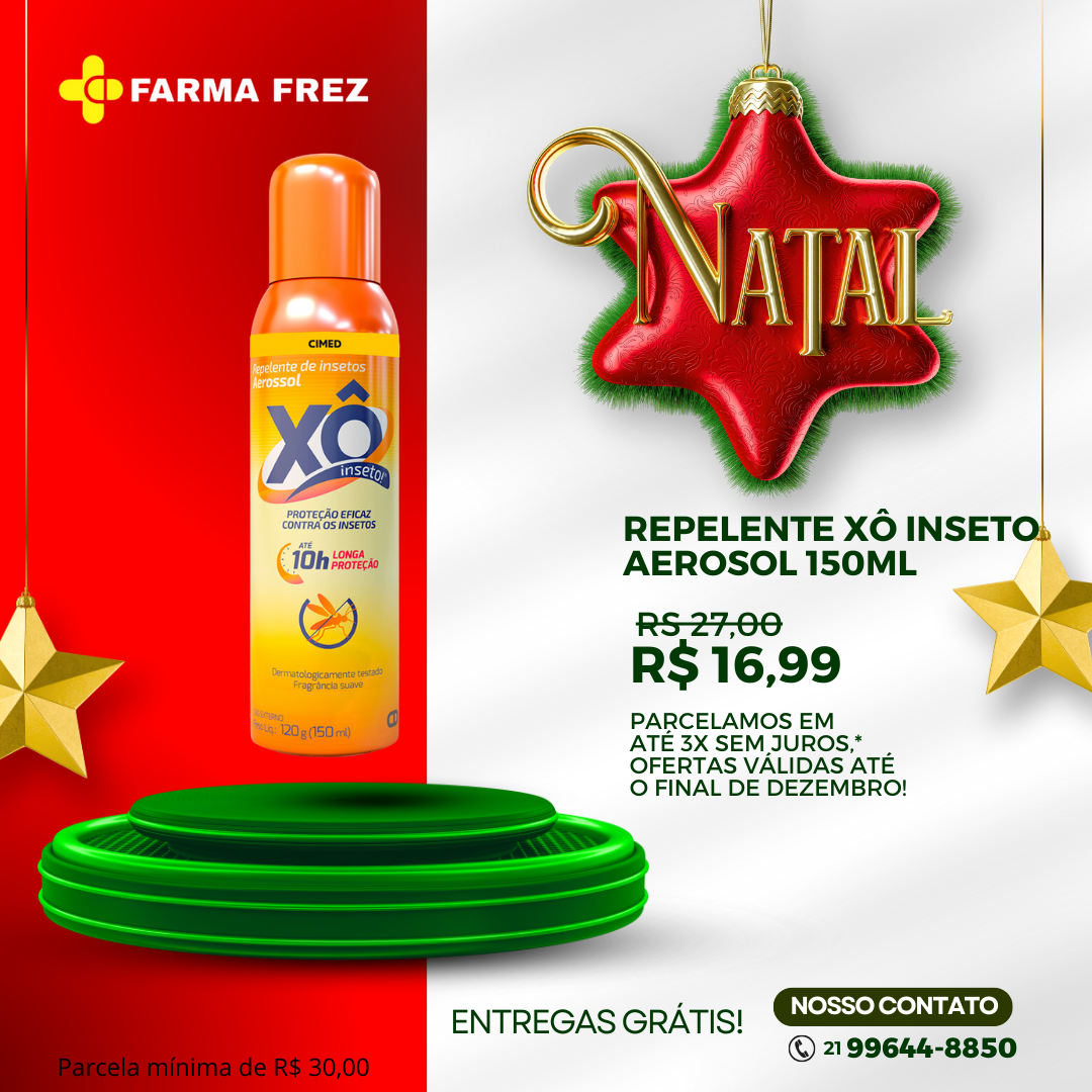 Repelente eficaz contra o Aedes aegypti, transmissor da dengue, zika, chikungunya, malária e febre amarela. Proteção de até 10 horas. Com aloe vera, um hidratante natural que deixa a pele com sensação de frescor e uma suave fragrância.