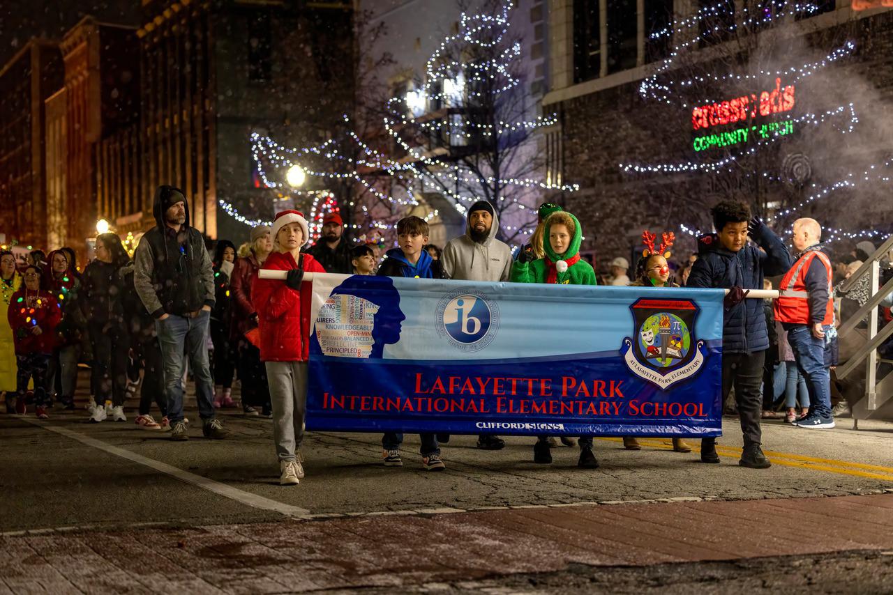 Lafayette Park students in parade