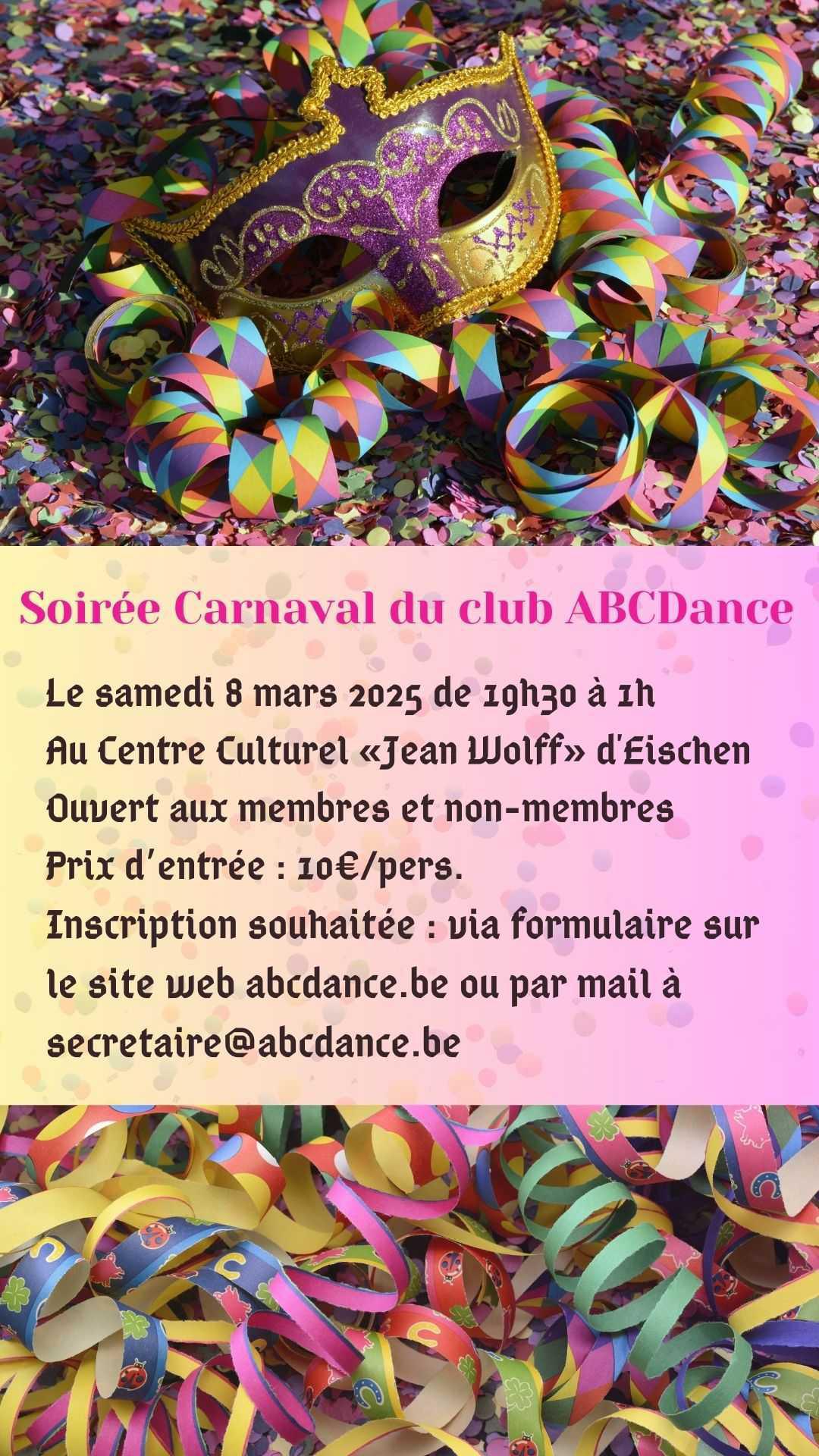 Eischen Soirée Carnaval du ABCDance