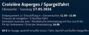 * Marie-Astrid Spargelscroisière mam Rol a Gino