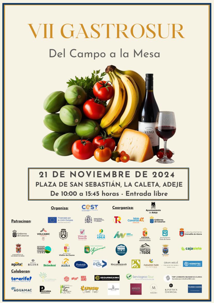 VII Edición de GASTROSUR: “Del Campo a la Mesa” a Tenerife VII Edición de GASTROSUR: “Del Campo a la Mesa” a Tenerife