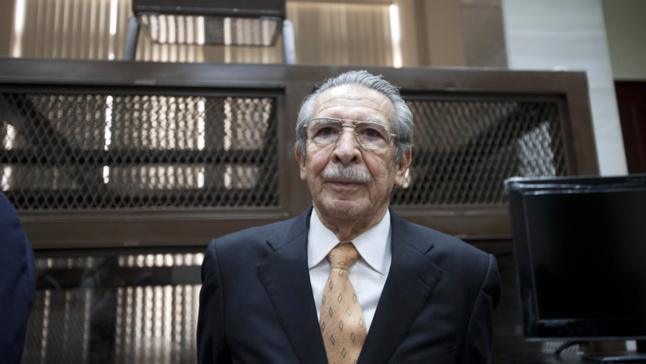 Guatemala: reanudación del juicio del ex-dictador Efraín Ríos Montt