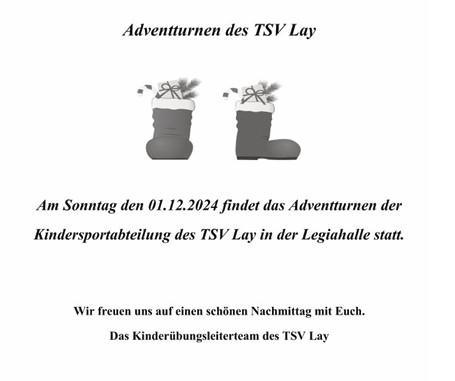 TSV Lay Adventsturnen 