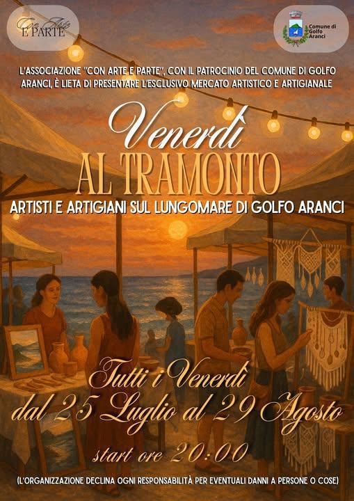 Mercatino del Venerdì (dalle ore 20.00 alle 24.00) Mercatino del Venerdì (dalle ore 20.00 alle 24.00)