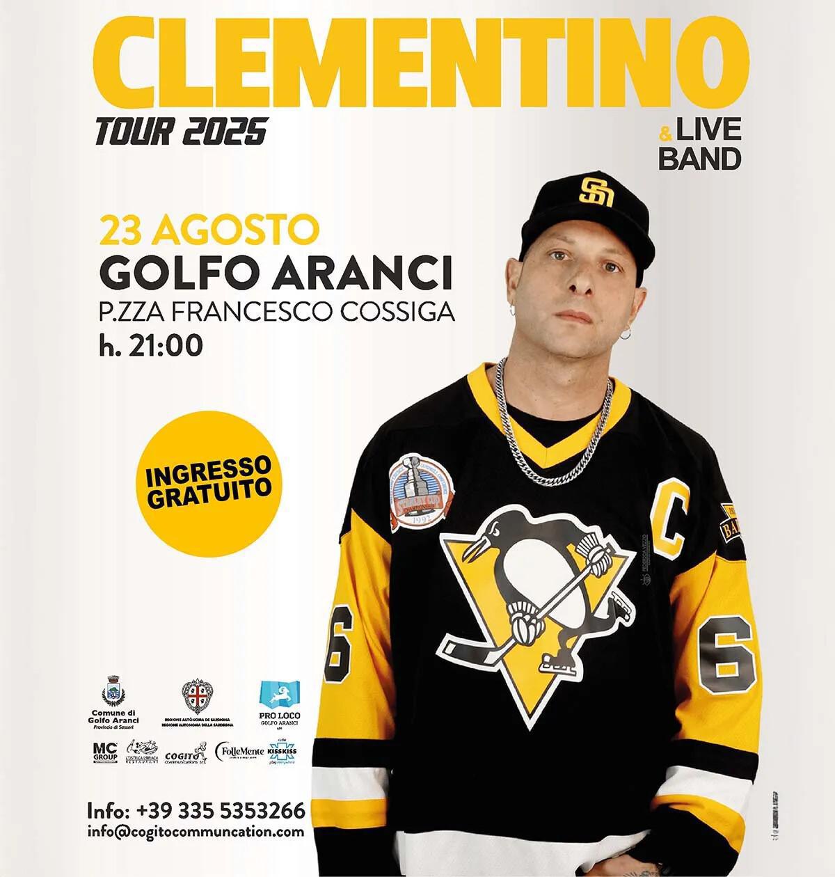 Clementino in Concerto (start h. 21:00) Clementino in Concerto (start h. 21:00)