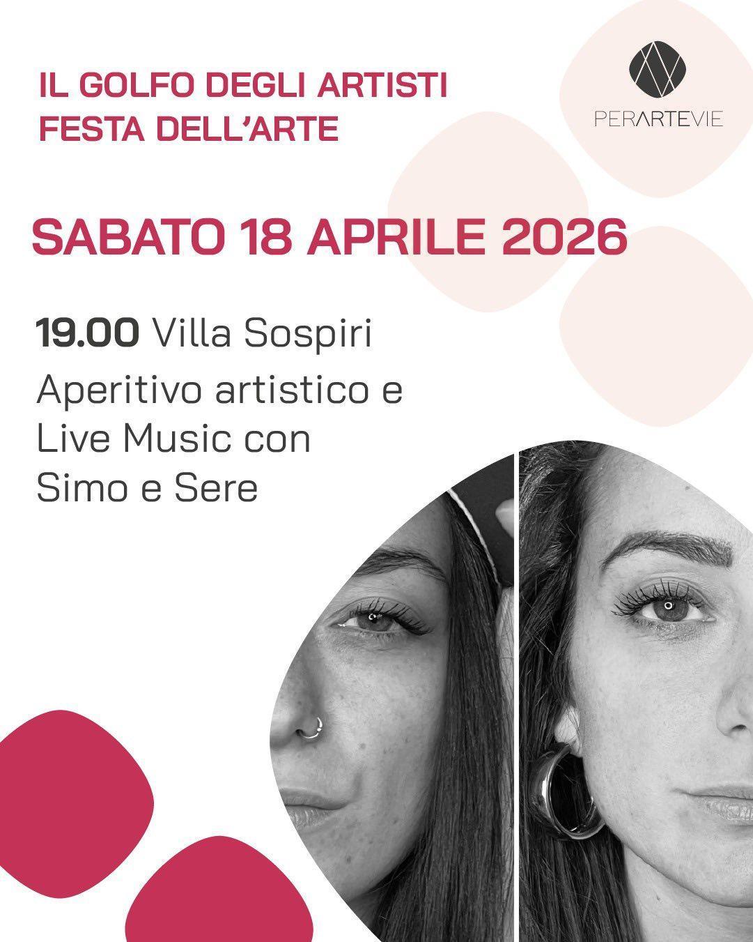 Aperitivo artistico e Live Music con Simo e Sere (ore 19.00)
