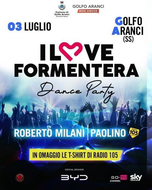 I Love Formentera (Inizio ore 21.30)