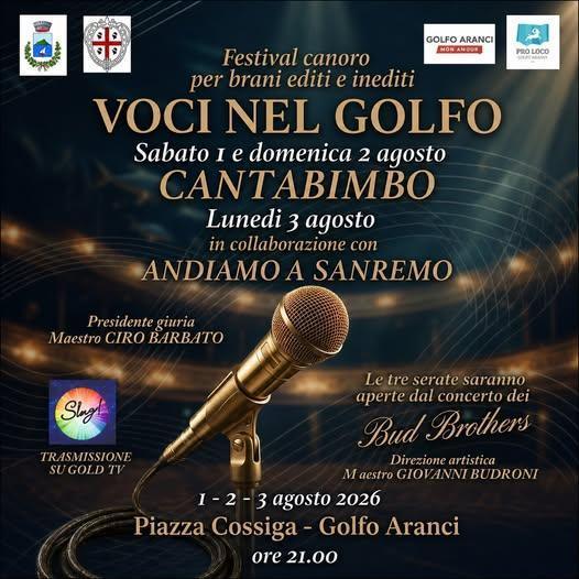 Voci nel Golfo (Inizio ore 21.00)
