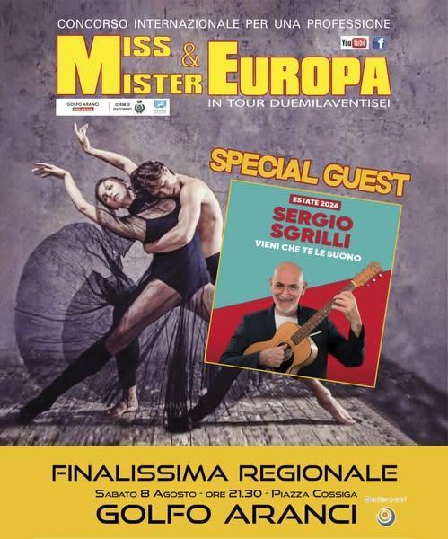 Miss & Mister Europa 2026 (inizio ore 21.30)
