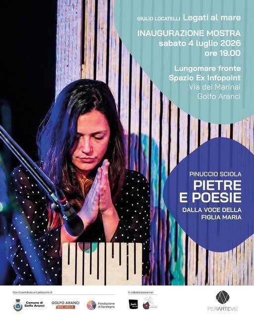 “Pinuccio Sciola - Pietre e poesie dalla voce della figlia Maria” (inizio ore 19:00) “Pinuccio Sciola - Pietre e poesie dalla voce della figlia Maria” (inizio ore 19:00)