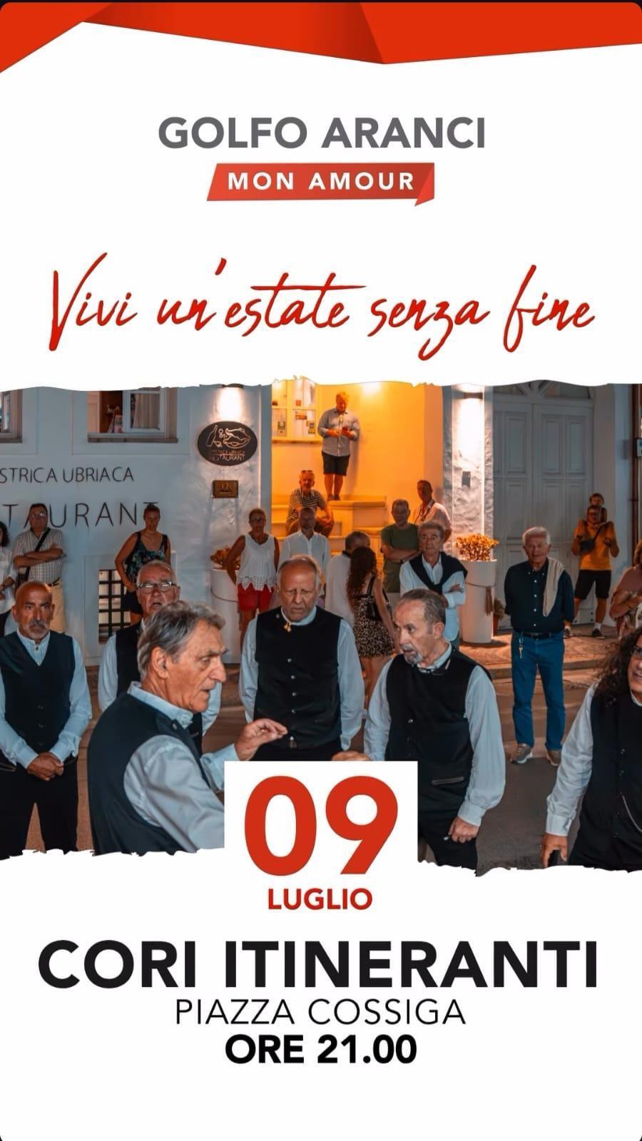 Cori Itineranti (dalle ore 21.00)