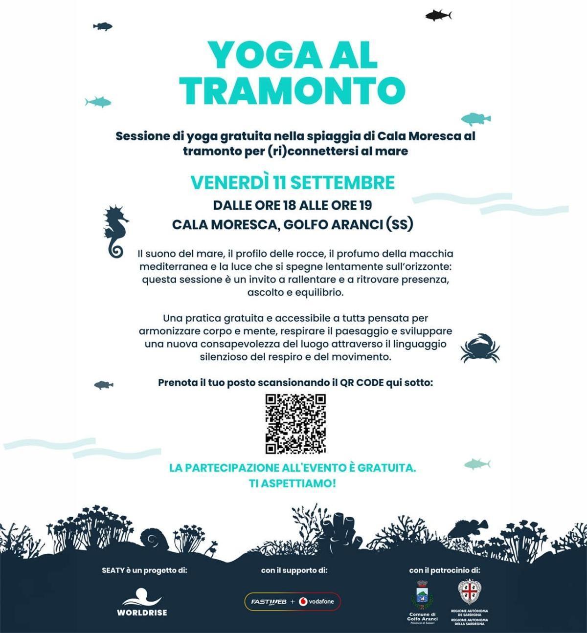 Yoga al Tramonto (Dalle 18.00 alle 19.00)