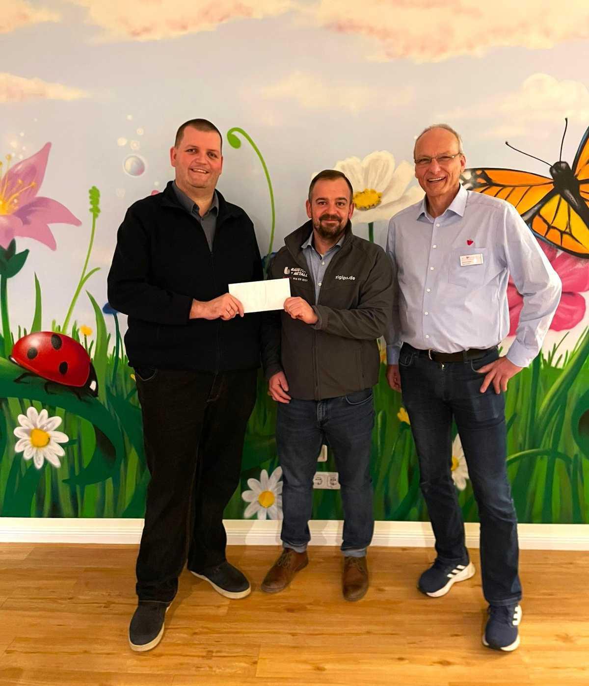 ✨ Spendenübergabe im Haus Pegasus ✨