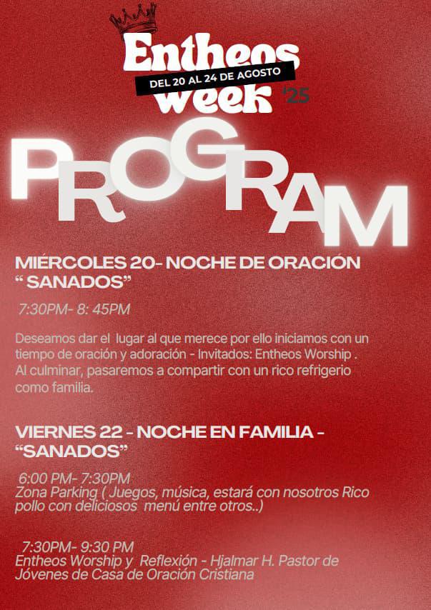 EntheosWeek'25 - Programa