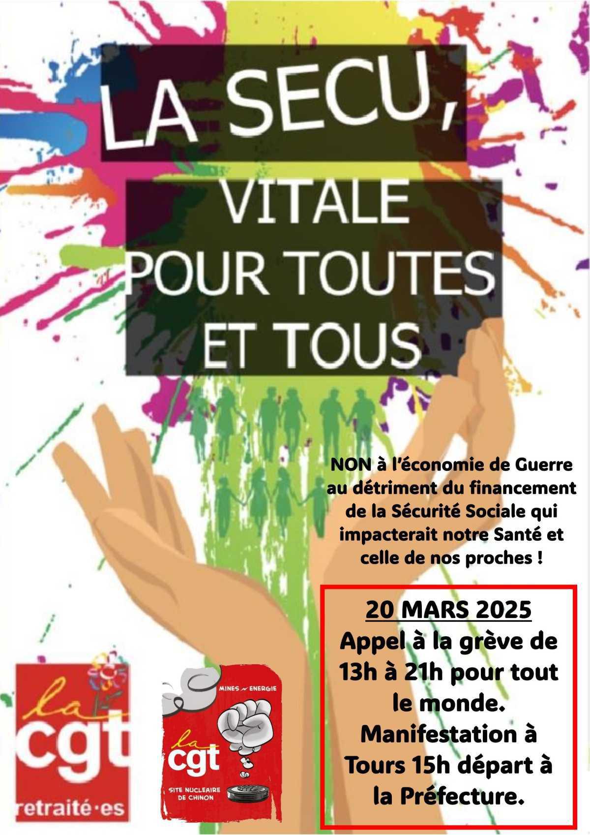 Non à l'économie de Guerre au Détriment de la Sécurité Sociale !