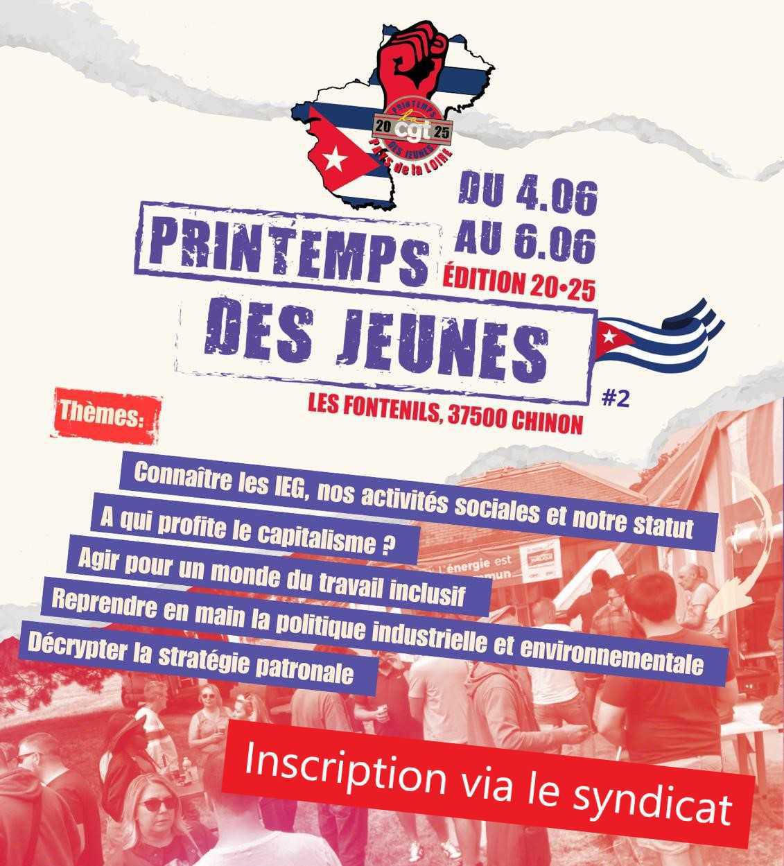 Printemps des jeunes aux Fontenils du 4 au 6 juin