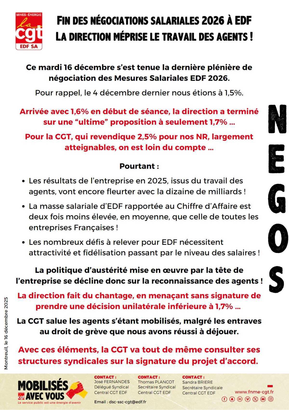 Mesures Salariales 2026 soumises à signature