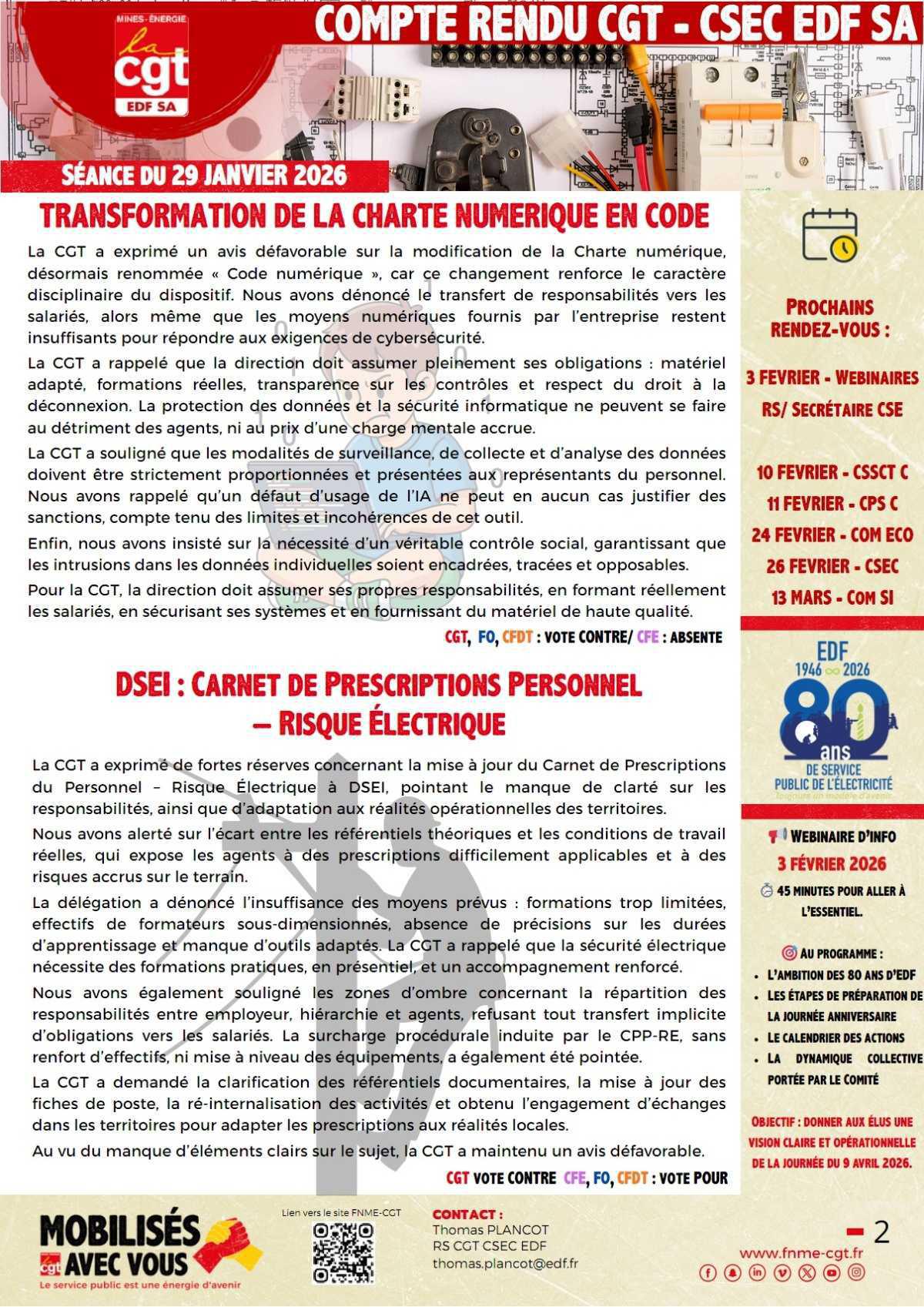 CR CGT du CSEC 29/01/2026