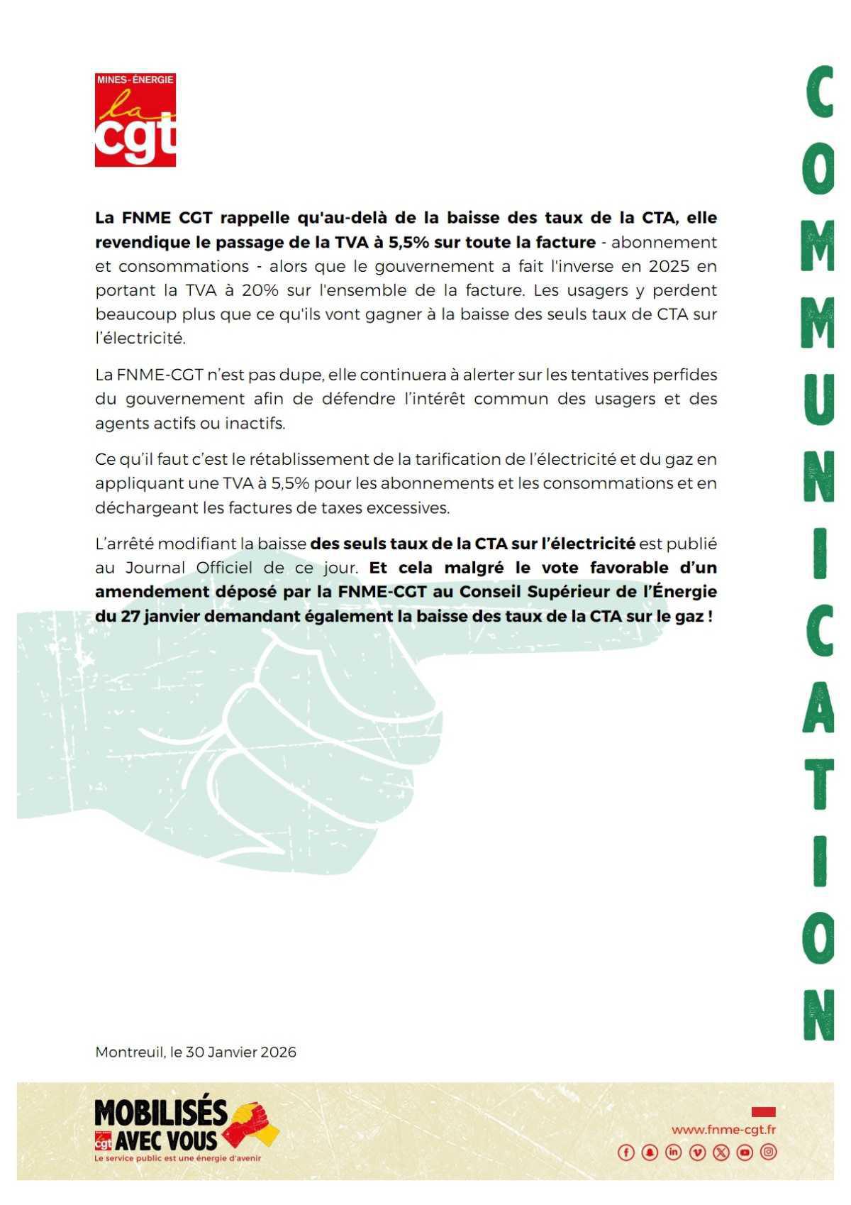 Seule une tva à 5,5% est la solution !