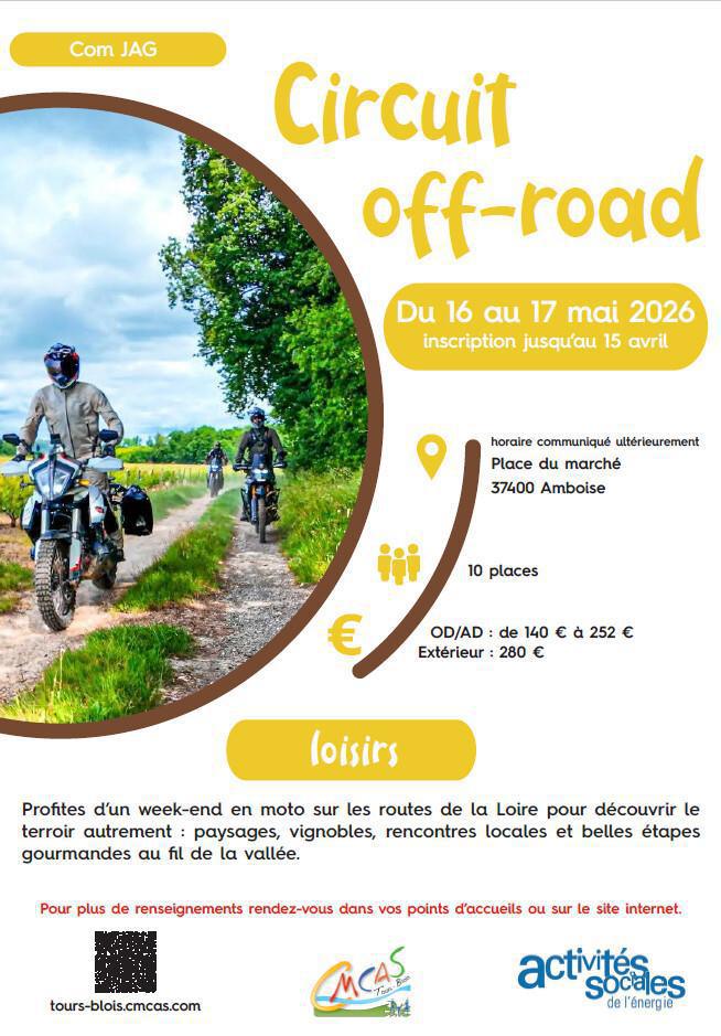 Circuit moto - Activité JAG