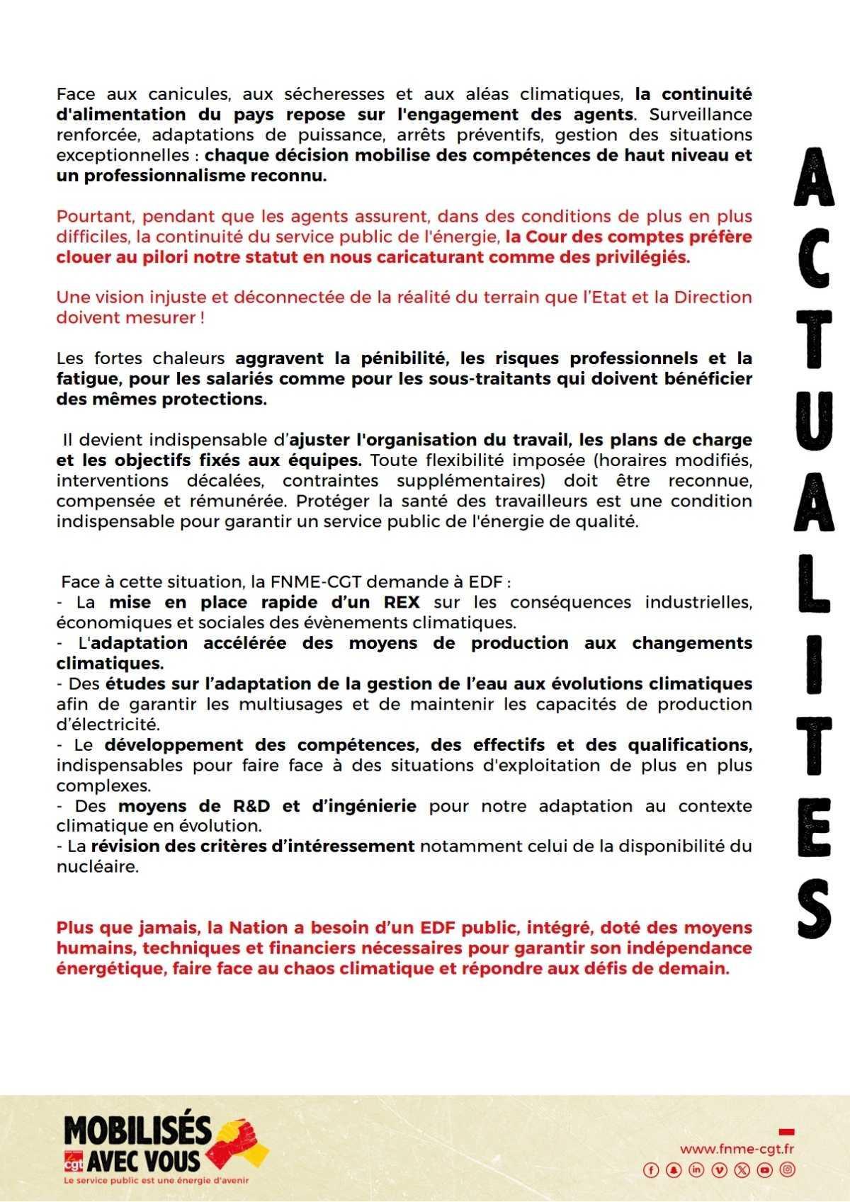 Pendant que les Agents Cravachent pour les Usagers, l'Etat les a insultés le 17 juillet !