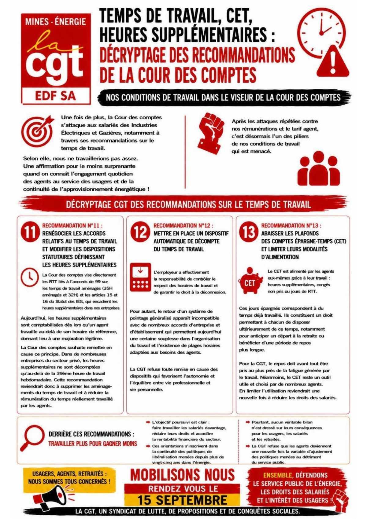 Attaques contre le Statut : il n'y a pas que la Tarif Agent de concerné !
